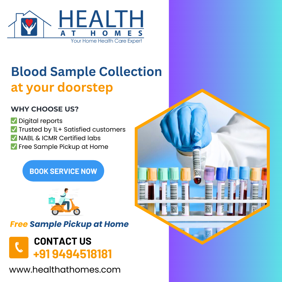 Blood Sample Collection at Your doorstep in Hyderabad